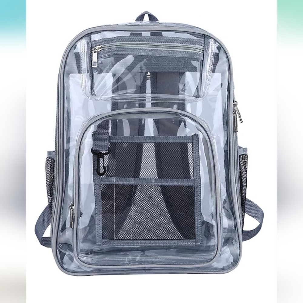 Clear backpack